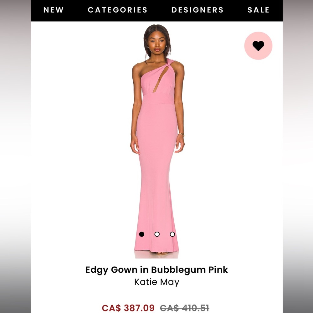 PINK DRESS FOR SALE